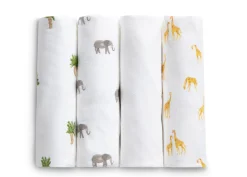Nursery Accessories|Sheets & Bedding*Delta Children 100% Cotton Flannel Baby Receiving Blankets - 4 Pack
