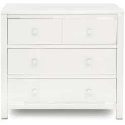 Dressers & Changing Tables|Dressers*Delta Children 3 Drawer Dresser with Interlocking Drawers Bianca White (130)