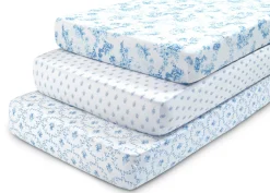 Crib Sheets & Bedding|Crib Sheets & Bedding*Delta Children 100% Organic Cotton Fitted Crib Sheets - 3 Pack