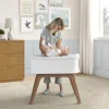 Bassinets|Bassinets*Delta Children Aero Smart Auto Glide Bassinet with Cry Detection & Bluetooth Wireless Technology