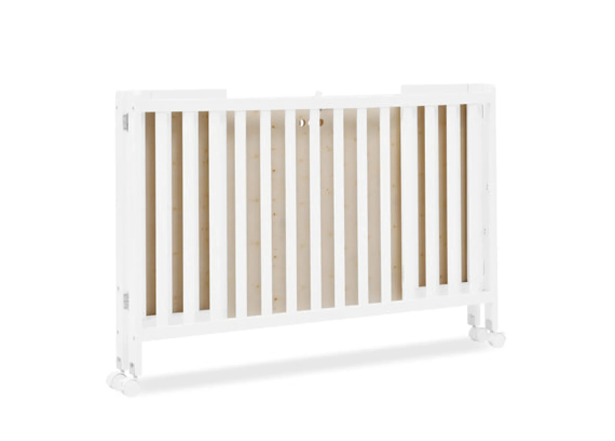 Baby Cribs*Simmons Kids Aria Full Size Portable Folding Crib Bianca White (130)