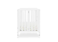 Baby Cribs*Simmons Kids Aria Full Size Portable Folding Crib Bianca White (130)