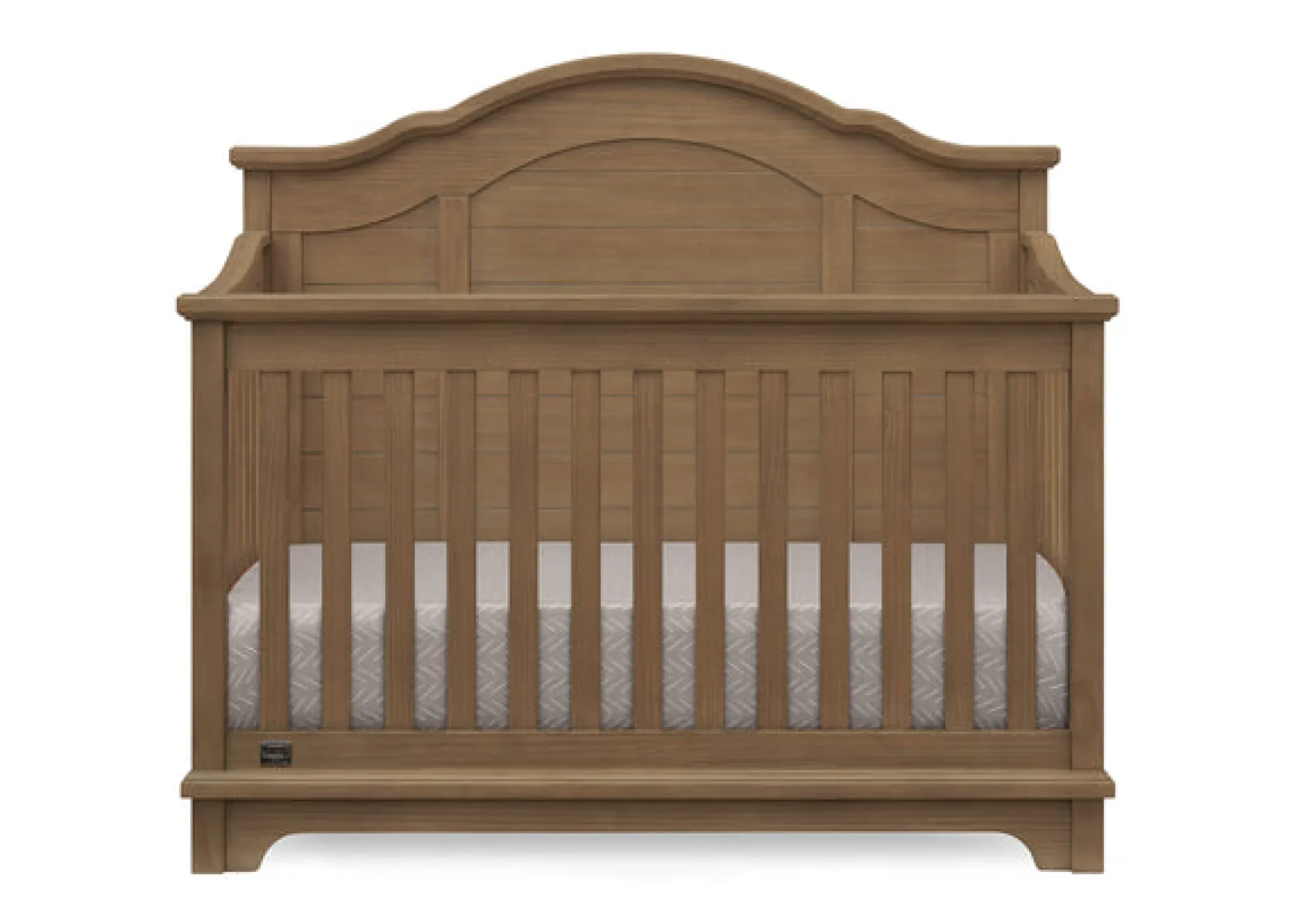 Baby Cribs*Simmons Kids Asher 6-in-1 Convertible Crib Aged Oak (845)