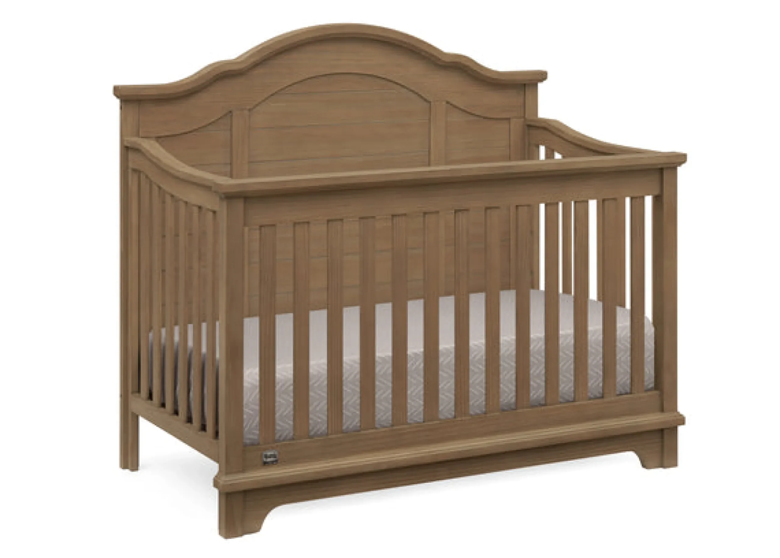 Baby Cribs*Simmons Kids Asher 6-in-1 Convertible Crib Aged Oak (845)