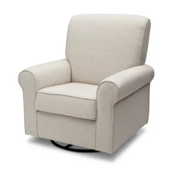Gliders & Recliners*Delta Children Avery Upholstered Glider Sand (921)