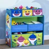 Toy Storage & Bookcases|Book & Toy Storage*Delta Children Baby Shark Design & Store 6 Bin Toy Storage Organizer
