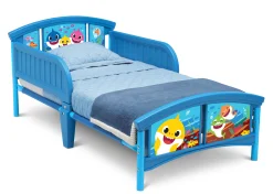 Toddler Beds*Delta Children Baby Shark Plastic Toddler Bed
