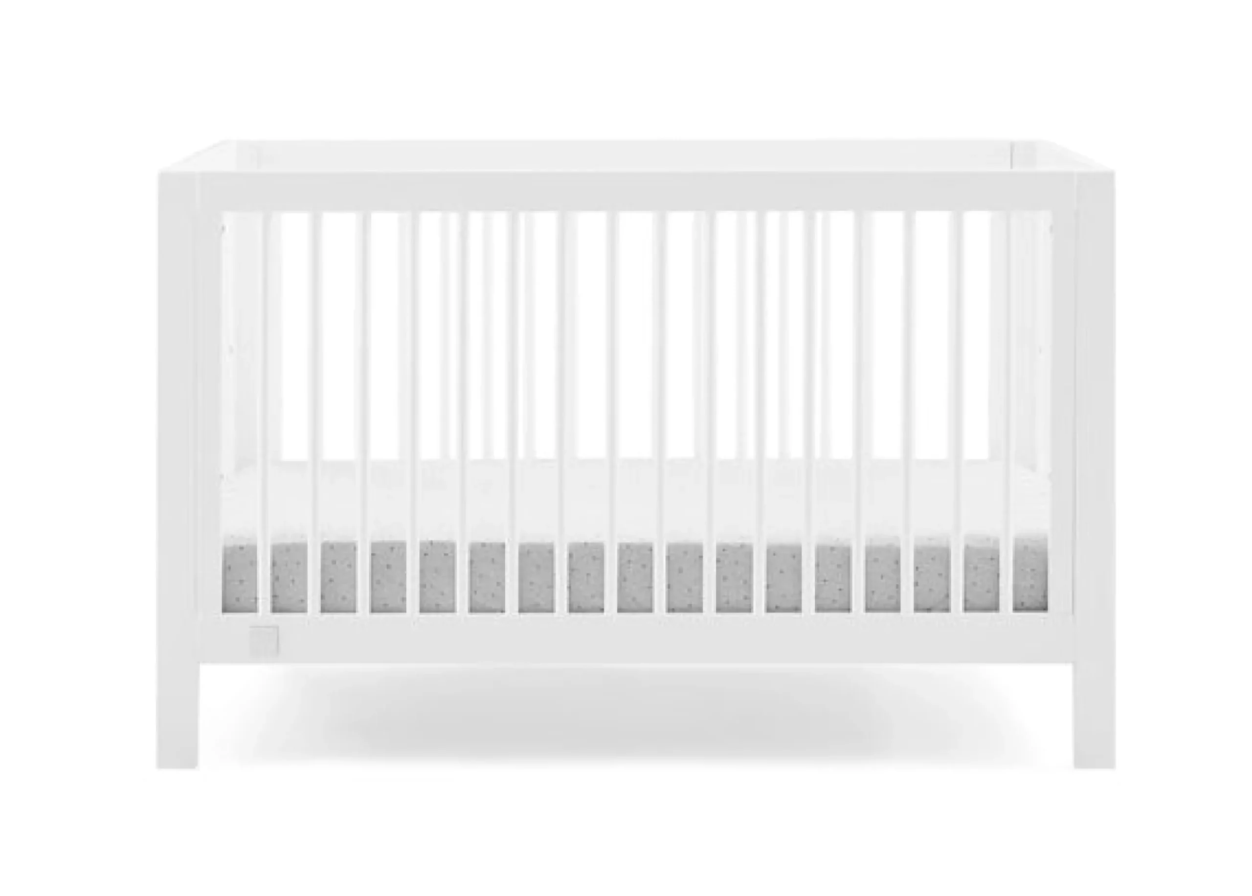 Baby Cribs*babyGap Charlie 6-in-1 Convertible Crib Bianca White (130)