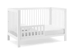 Baby Cribs*babyGap Charlie 6-in-1 Convertible Crib Bianca White (130)