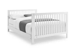 Baby Cribs*babyGap Charlie 6-in-1 Convertible Crib Bianca White (130)