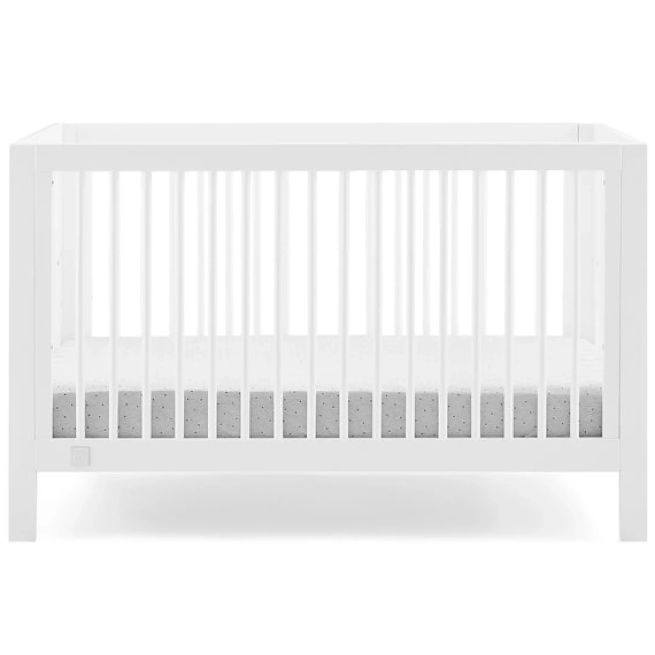 Baby Cribs*babyGap Charlie 6-in-1 Convertible Crib Bianca White (130)