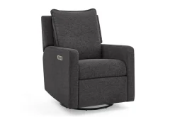 Gliders & Recliners*babyGap by Delta Children babyGap Harlowe Power Recliner with USB-A and Type-C Ports in Stain-Resistant Performance Fabric Charcoal (1548)