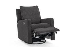 Gliders & Recliners*babyGap by Delta Children babyGap Harlowe Power Recliner with USB-A and Type-C Ports in Stain-Resistant Performance Fabric Charcoal (1548)