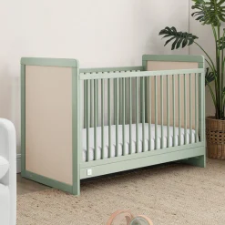 Baby Cribs*babyGap by Delta Children babyGap Liam 4-in-1 Convertible Crib Sage Green and Natural (368)
