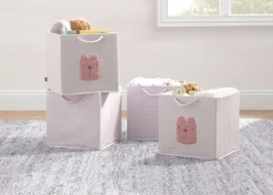 Storage Bins & Organization*babyGap by Delta Children babyGap 4-Pack Brannan Bear Fabric Storage Bins with Handles