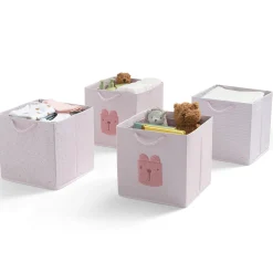 Storage Bins & Organization*babyGap by Delta Children babyGap 4-Pack Brannan Bear Fabric Storage Bins with Handles