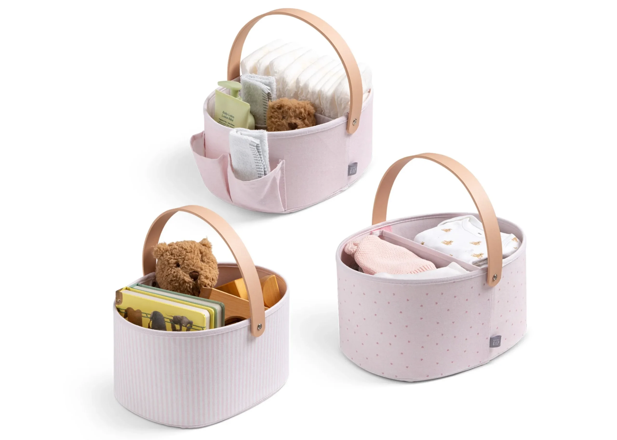 Storage Bins & Organization*babyGap by Delta Children babyGap 3-Pack Nested Fabric Storage Bins with Handles