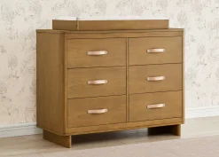 Dressers & Changing Tables|Dressers*babyGap by Delta Children babyGap Skye 6 Drawer Dresser with Interlocking Drawers