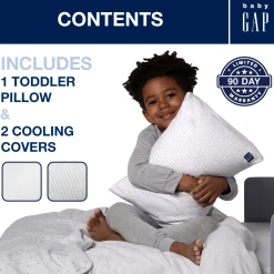 Kids Accessories|Pillows*babyGap by Delta Children babyGap Toddler Pillow with 2 Cooling Covers