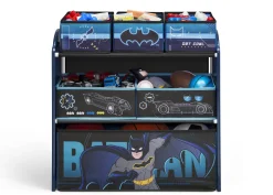 Toy Storage & Bookcases|Shop By Character*Delta Children Batman 6 Bin Design and Store Toy Organizer