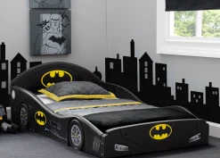 Toddler Beds|Shop By Character*Delta Children Batman Batmobile Plastic Sleep and Play Toddler Bed