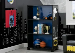 Toy Storage & Bookcases|Shop By Character*Delta Children Batman Deluxe 3-Shelf Bookcase
