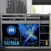 Shop By Character|Shop By Character*Delta Children Batman Loft Bed Tent - Curtain Set for Twin Loft Bed (Bed Sold Separately)