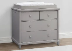 Dressers & Changing Tables|Dressers*Simmons Kids Belmont 4 Drawer Dresser with Changing Top