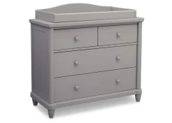 Dressers & Changing Tables|Dressers*Simmons Kids Belmont 4 Drawer Dresser with Changing Top