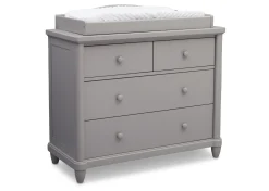 Dressers & Changing Tables|Dressers*Simmons Kids Belmont 4 Drawer Dresser with Changing Top