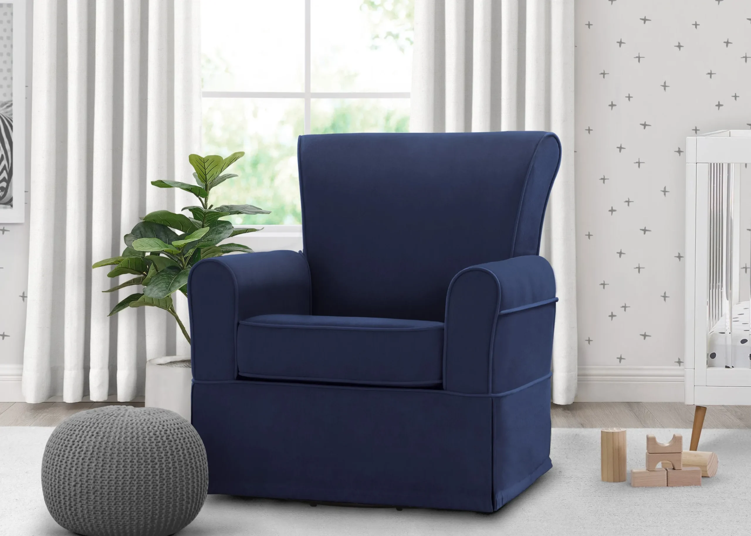 Gliders & Recliners*Delta Children Benbridge Upholstered Glider