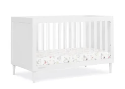 Baby Cribs*Delta Children Bowie 4-in-1 Convertible Crib Bianca White (130)