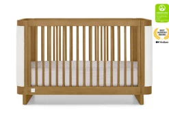Baby Cribs*babyGap by Delta Children Callie 4-in-1 Upholstered Crib Acorn with White Boucle (1551)