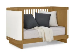 Baby Cribs*babyGap by Delta Children Callie 4-in-1 Upholstered Crib Acorn with White Boucle (1551)