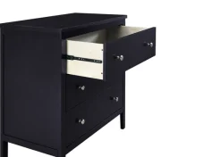 Dressers & Changing Tables|Dressers*Delta Children Campbell 3 Drawer Dresser Midnight Grey (1360)