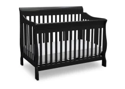 Baby Cribs*Delta Children Canton 4-in-1 Crib Ebony (0011)
