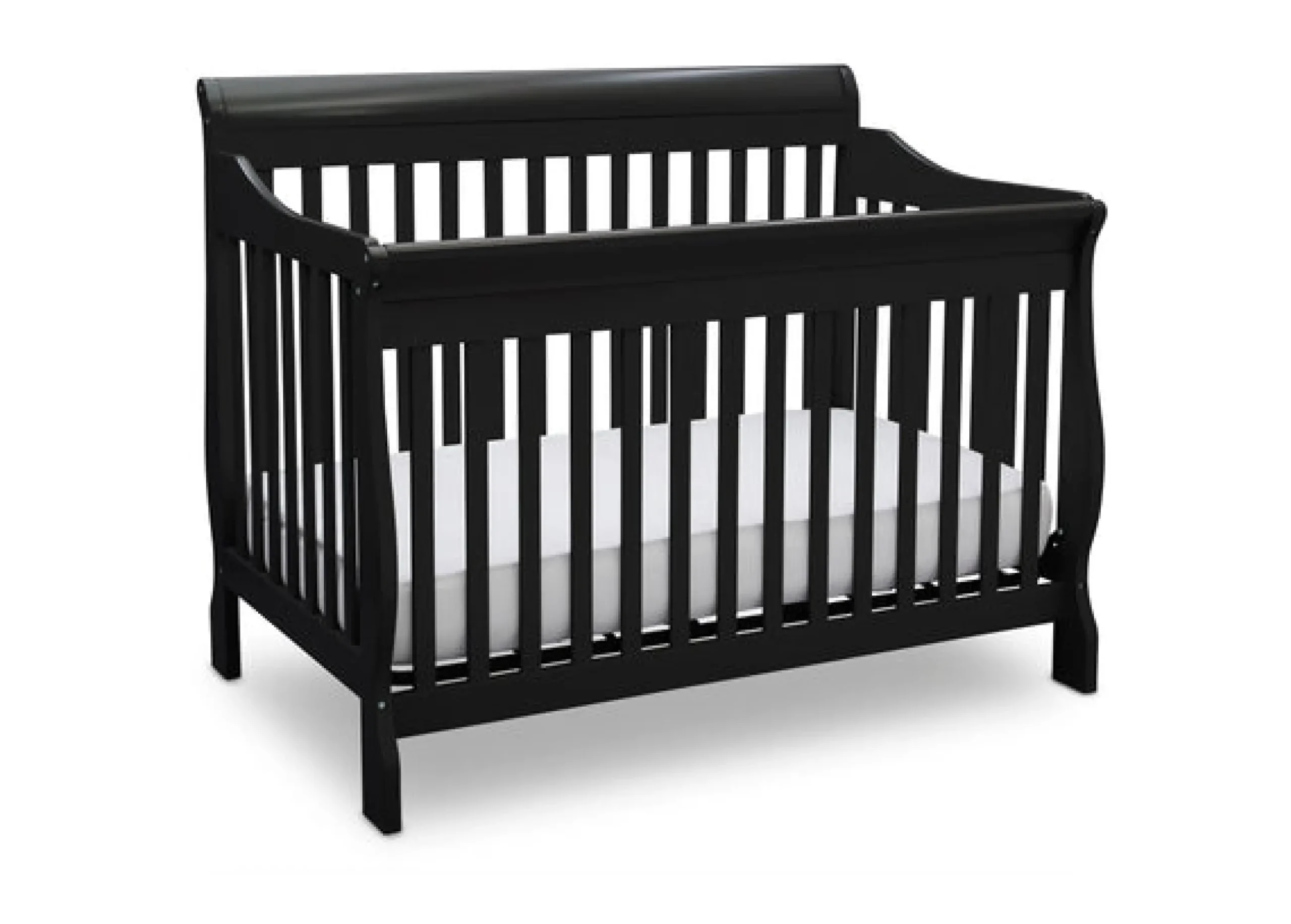 Baby Cribs*Delta Children Canton 4-in-1 Crib Ebony (0011)