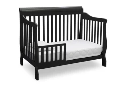 Baby Cribs*Delta Children Canton 4-in-1 Crib Ebony (0011)