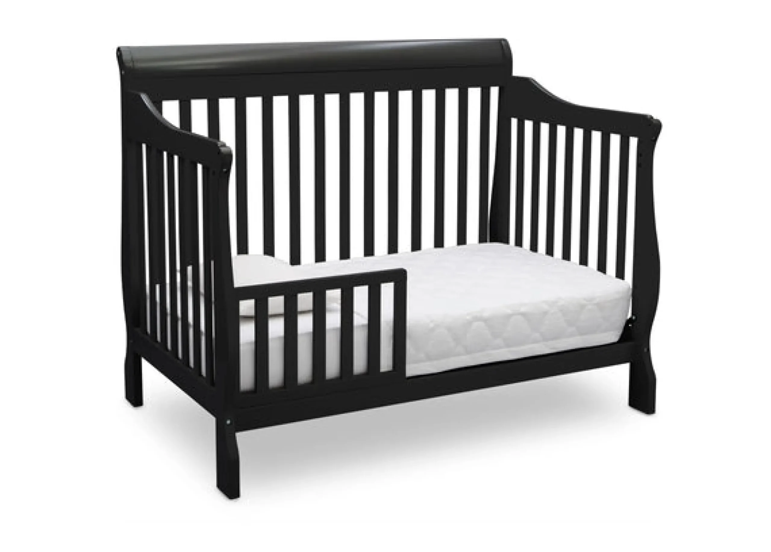 Baby Cribs*Delta Children Canton 4-in-1 Crib Ebony (0011)