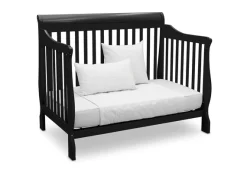 Baby Cribs*Delta Children Canton 4-in-1 Crib Ebony (0011)