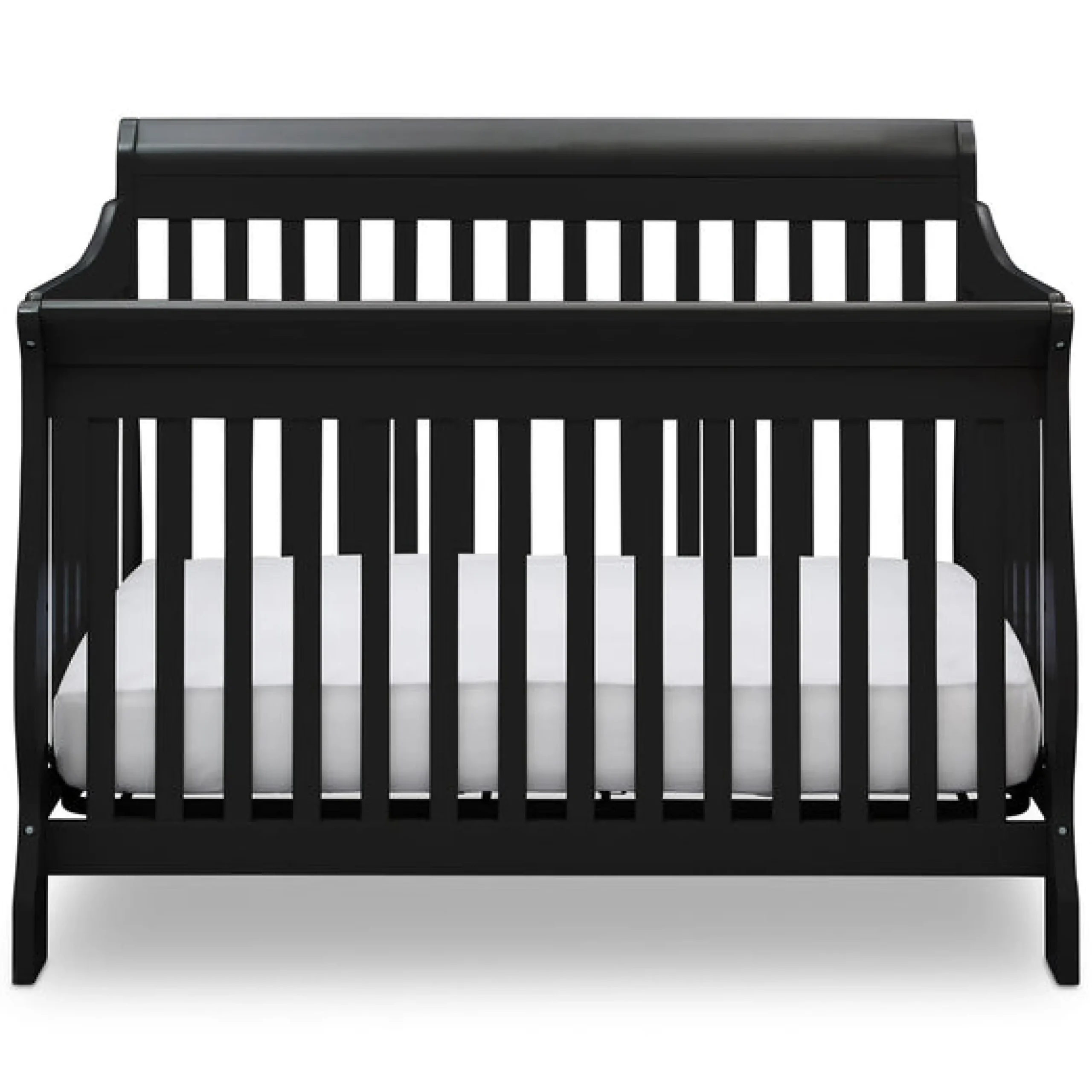 Baby Cribs*Delta Children Canton 4-in-1 Crib Ebony (0011)