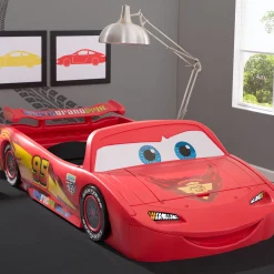 Twin Beds|Toddler Beds*Delta Children Cars Convertible Toddler-to-Twin Bed