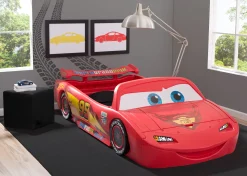 Twin Beds|Toddler Beds*Delta Children Cars Convertible Toddler-to-Twin Bed