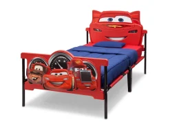 Twin Beds*Delta Children Cars Plastic 3D Twin Bed