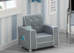 Kids’ Chairs*Delta Children Chelsea Kids Upholstered Chair with Cup Holder