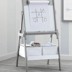 Easels*Delta Children Classic Kids Whiteboard/Dry Erase Easel with Paper Roll and Storage