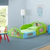 Toddler Beds|Table & Chair Sets*Delta Children CoComelon 4-Piece Toddler Room-in-a-Box Set – Includes Sleep and Play Toddler Bed, Table, 1 Chair and Toy Box