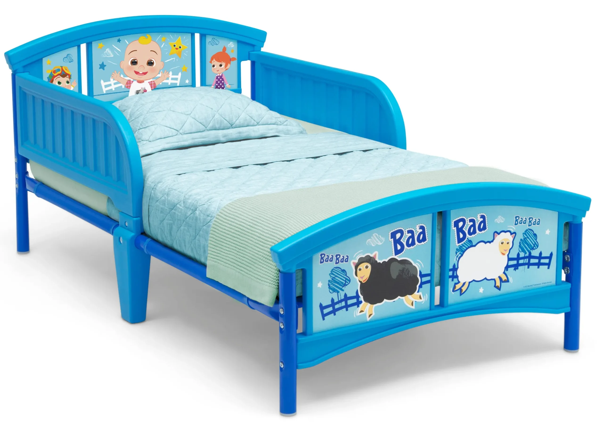 Toddler Beds*Delta Children CoComelon Plastic Toddler Bed