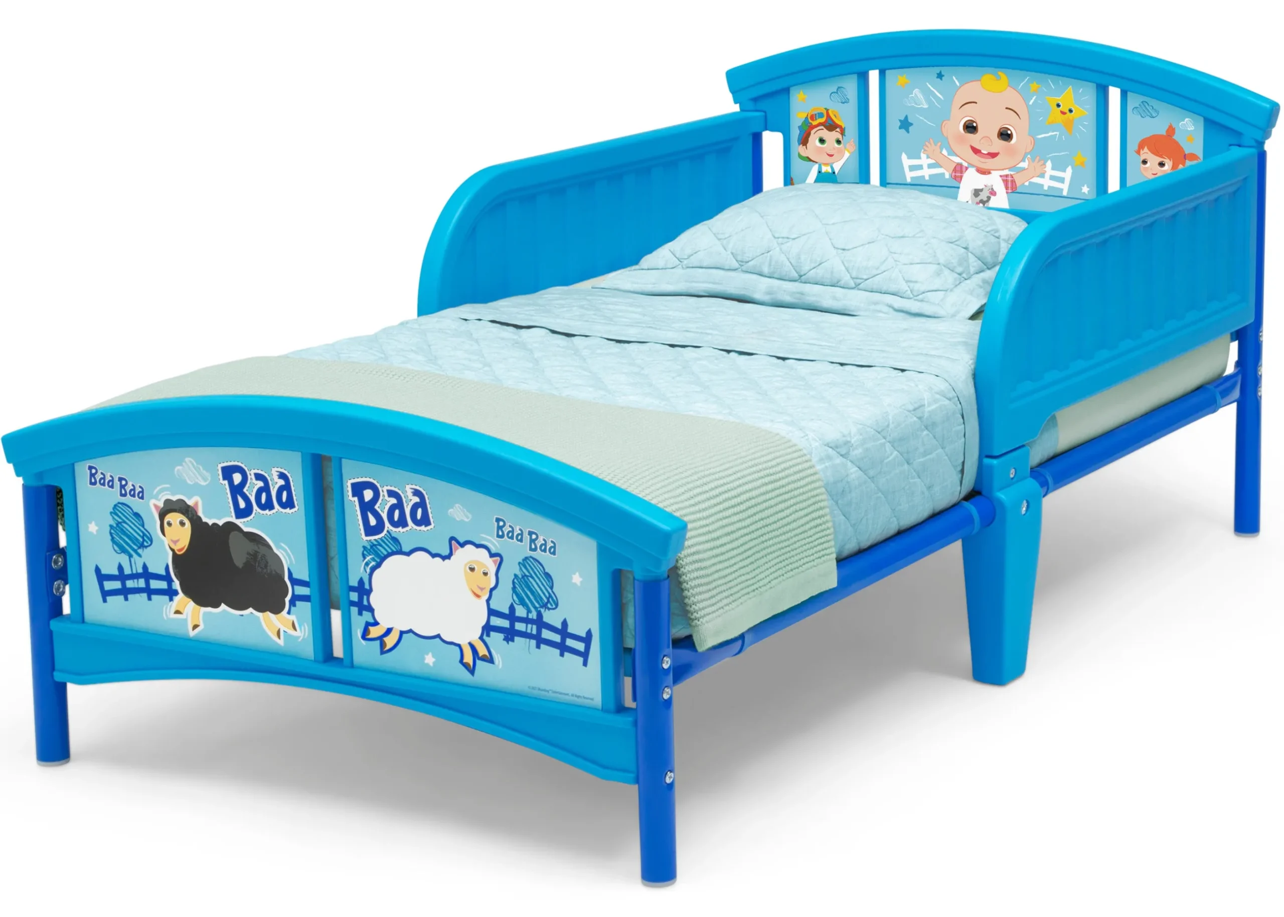 Toddler Beds*Delta Children CoComelon Plastic Toddler Bed