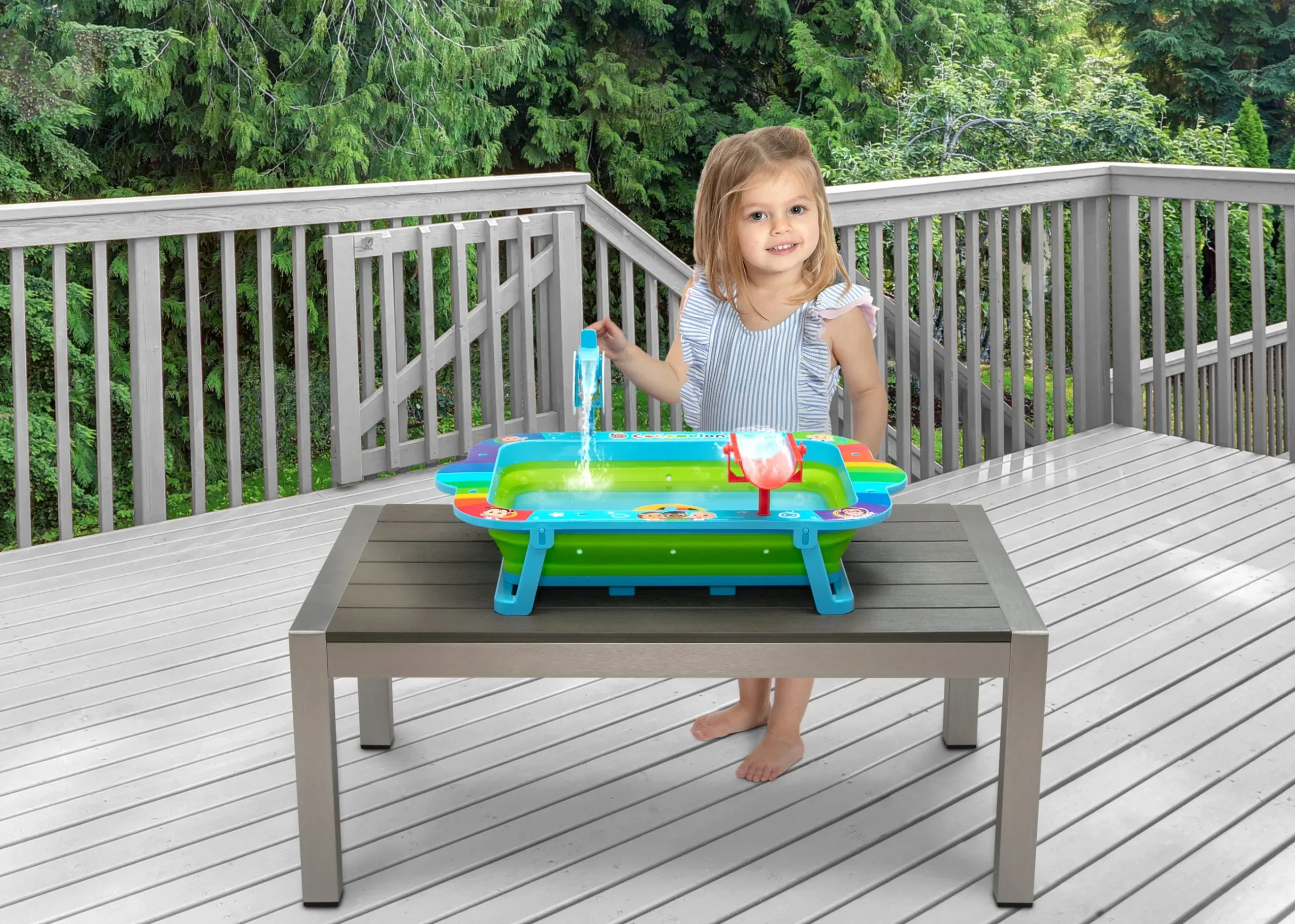 Water Tables*Delta Children CoComelon Water Activity Table - Collapsible & Portable